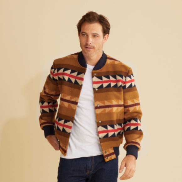 Pendleton Copper Jacket Pendleton | Jackets & Coats | Pendleton Wool Bomber | Poshmark